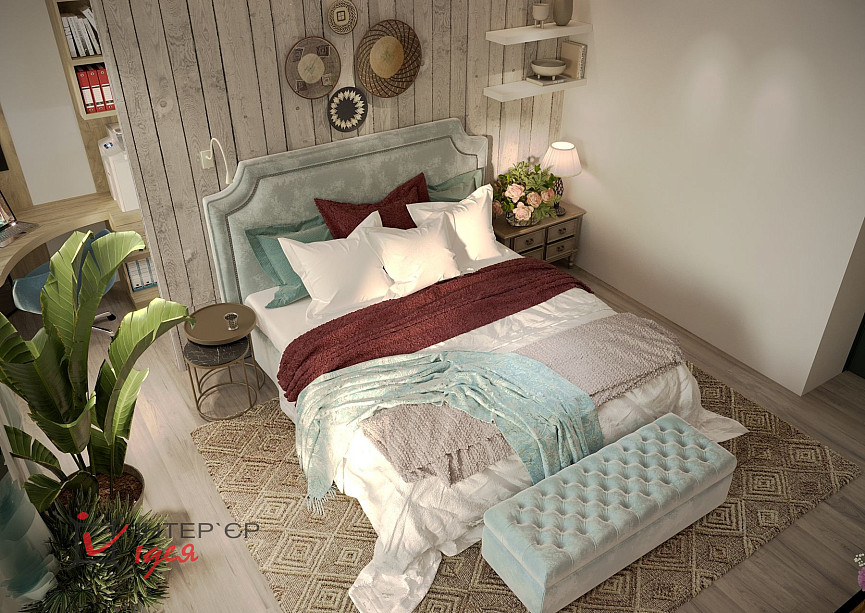 Спальня у скандинавському стилі