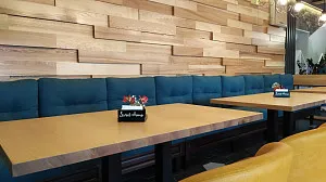 Різноманіття деталей в дизайні піцерії Атлантида