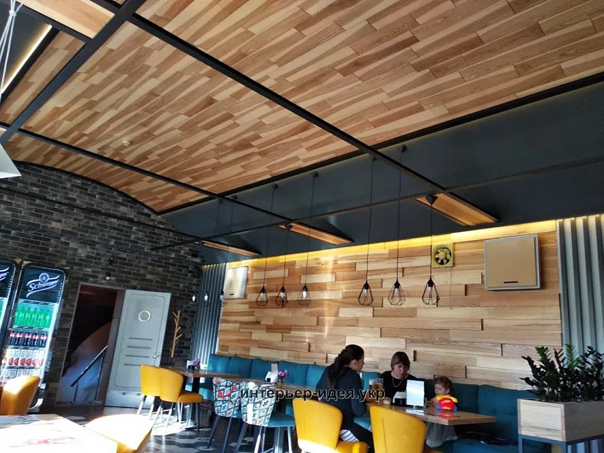 Фото реалізації дизайну піцерії Атлантида