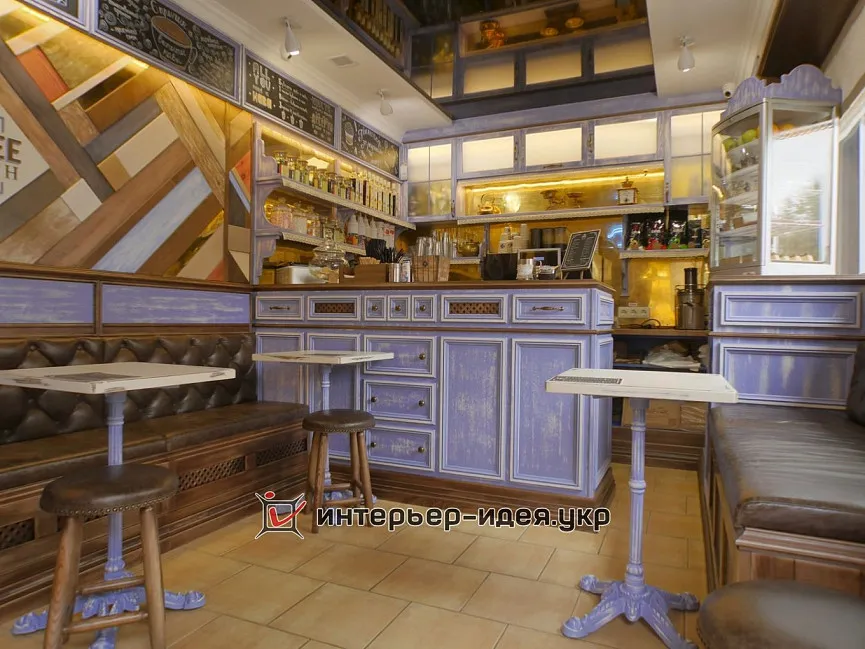 Кафе Coffee Clatch. Фото реалізованого проекту.