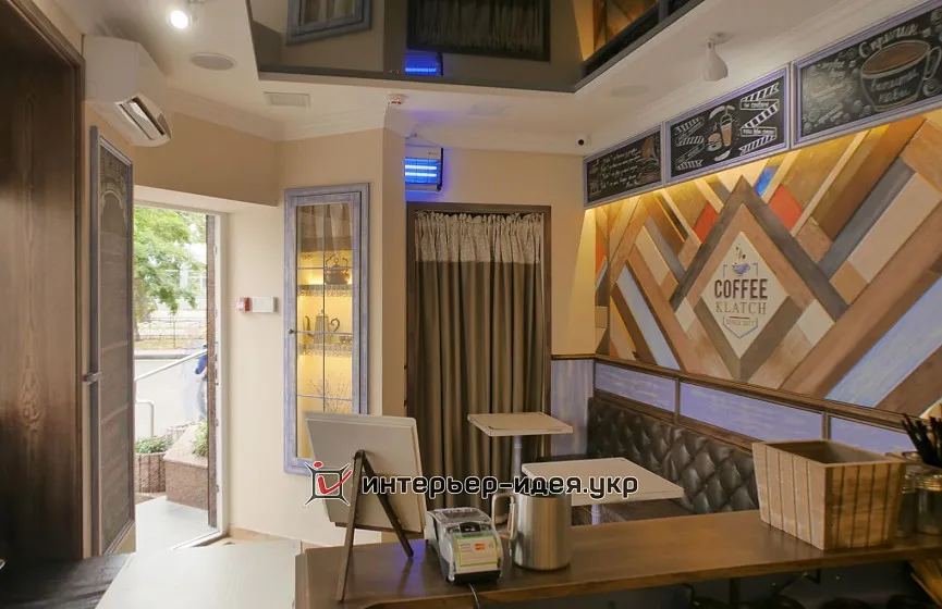 Кафе Coffee Clatch. Фото реалізованого проекту.